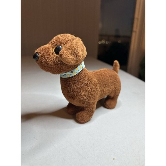 Ty Beanie Classic Dachshund “Frank” 2014 Wiener Plush Dog Used - Picture 3 of 8